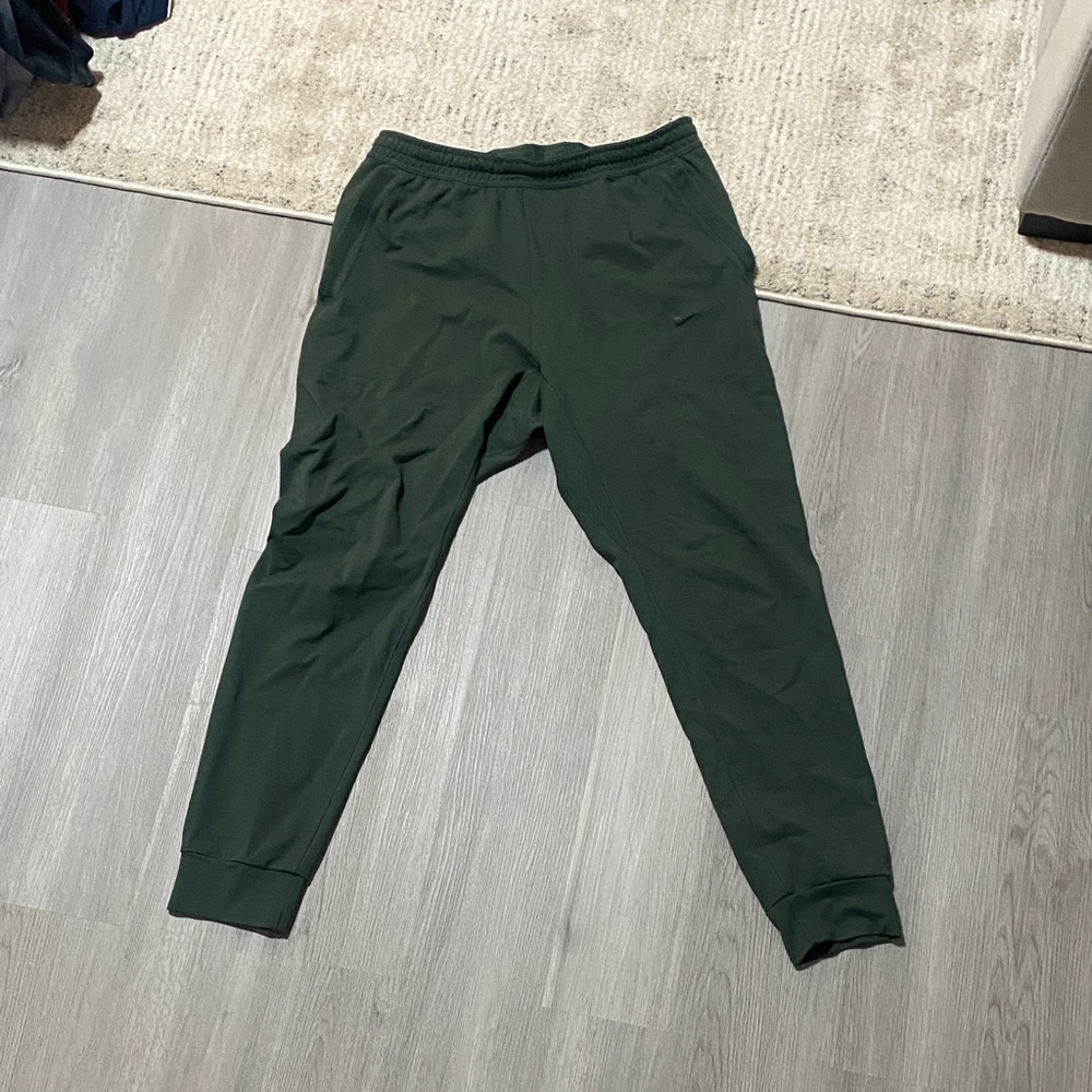 Nike Dark Green Athletic Pants
